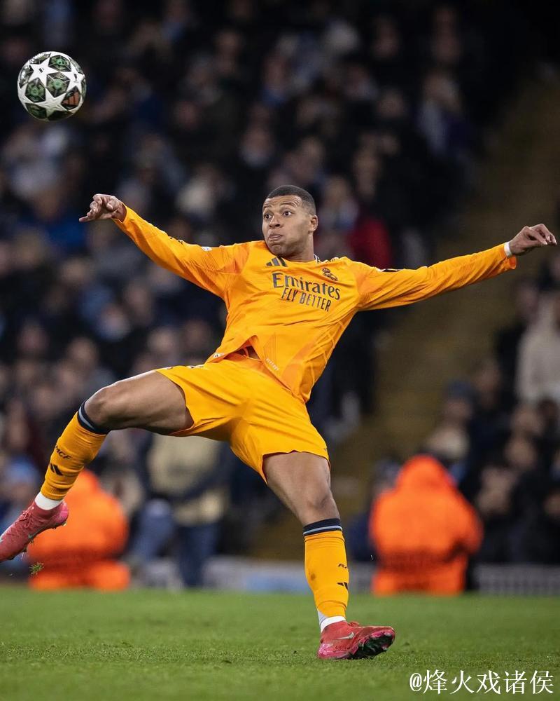 姆巴佩皇马前30场打进18球 C罗同期狂轰27球