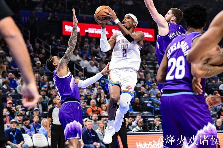 亚历山大46+6+6命中压哨绝平球 雷霆加时险胜爵士 亚历山大46+6+6命中压哨绝平球 雷霆加时险胜爵士